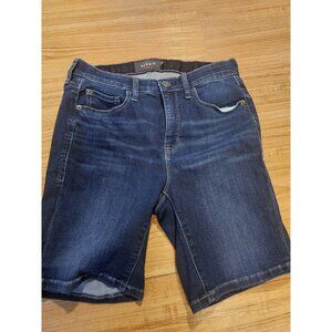 Torrid Premium Bermuda Denim Shorts Stretch Blue Womens Size 10